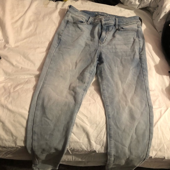 American Eagle Outfitters Pants - American Eagle Light Wash Jeggings, Size 12